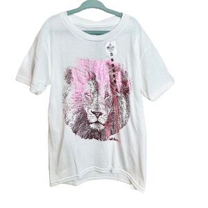 BSA Cub Scouts NWT Metallic Lion Graphic T-Shirt Youth Small